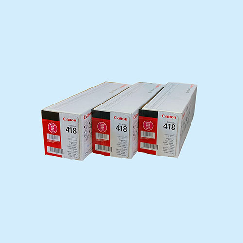 CRG-418 M 純正品　マゼンタ 3本セット
