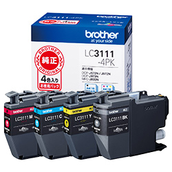 ブラザー  LC3111-4PK 【4色パック】