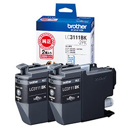 ブラザー  LC3111BK-2PK 【黒　2個パック】