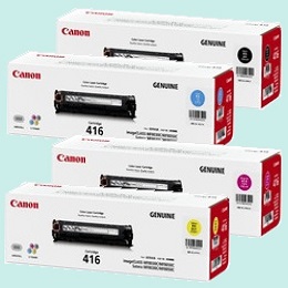 CRG-416 BKCMY 純正品 市場オリジナル4色セット