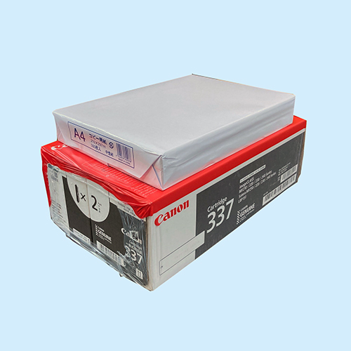 CRG-337VP+A4コピー用紙1冊(500枚)