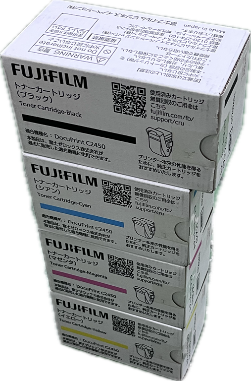 【メルマガ配信】 CT202451 ～202454 BK C M Y 4色セット 純正品(¥42000)