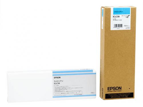 EPSON ICLC58 ライトシアン 700ml