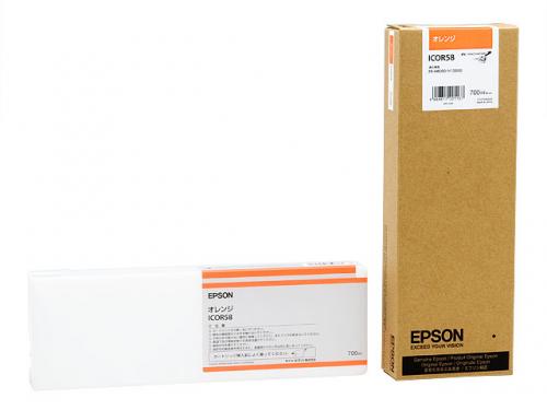 EPSON ICOR58 オレンジ インクカートリッジ 700ml