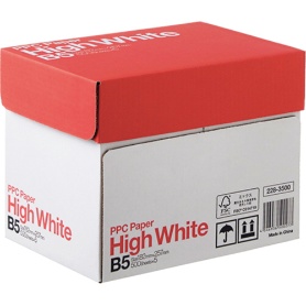 PPC PAPER High White B5(2500枚)高白色タイプ(\1900)