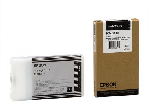 EPSON ICMB41A  お問い合わせマットブラック　インクカートリッジ 　220ml