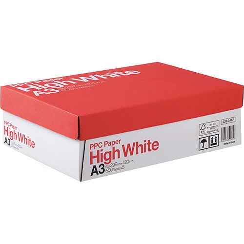 PPC PAPER High White A3(1500枚)高白色タイプ(\2900)